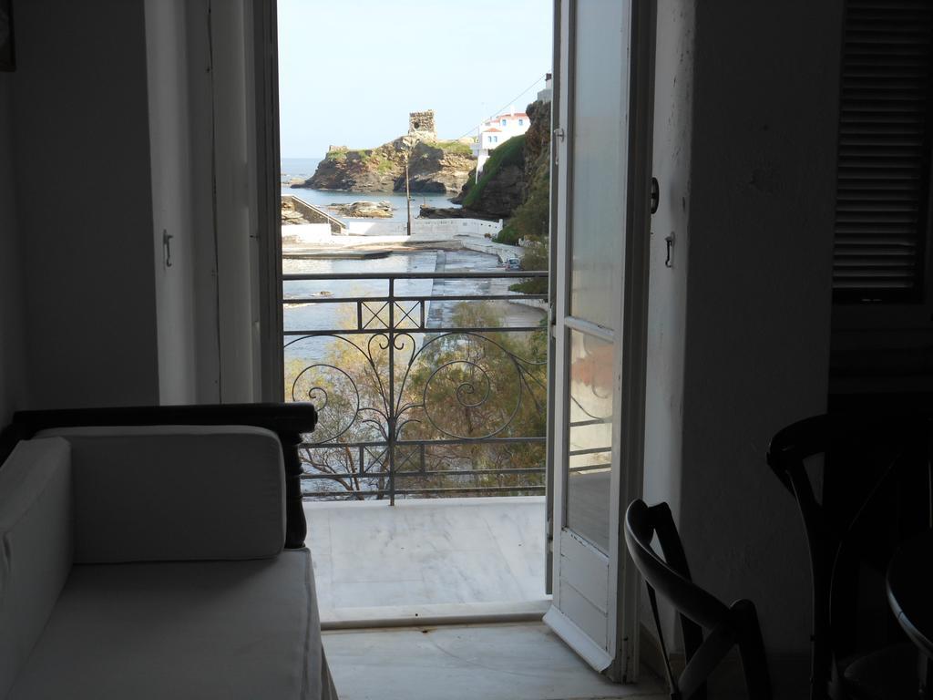 Mansion At Chora In Andros Apartment Екстериор снимка