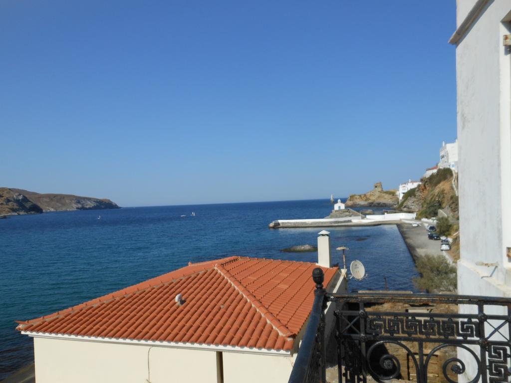 Mansion At Chora In Andros Apartment Екстериор снимка